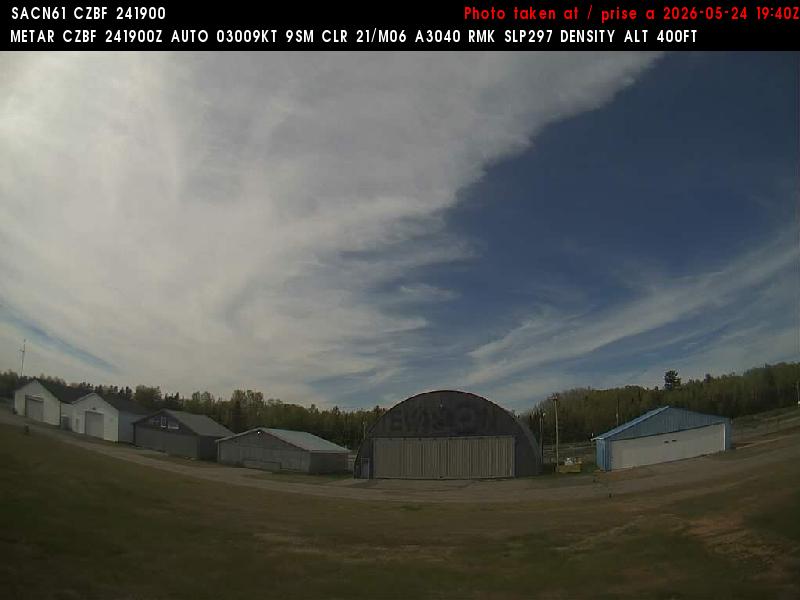 Web Cam image of Bathurst Airport (North)