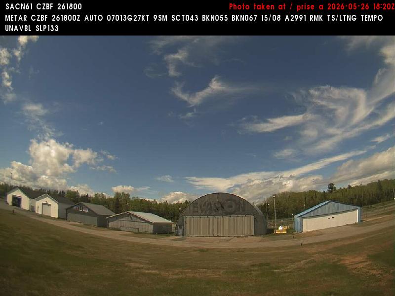 Web Cam image of Bathurst Airport (North)
