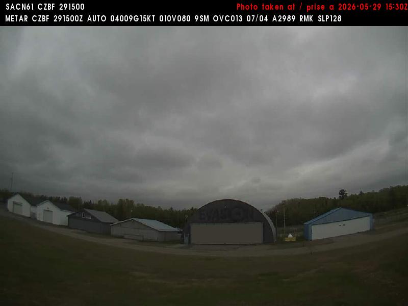 Web Cam image of Bathurst Airport (North)