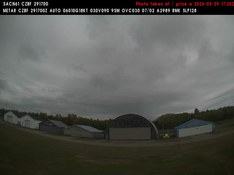 Web Cam image of Bathurst Airport (North)