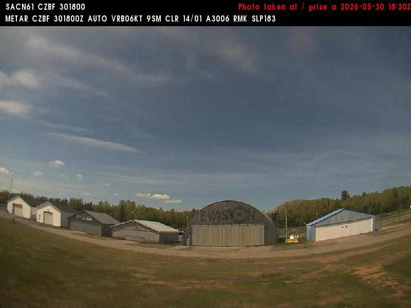 Web Cam image of Bathurst Airport (North)