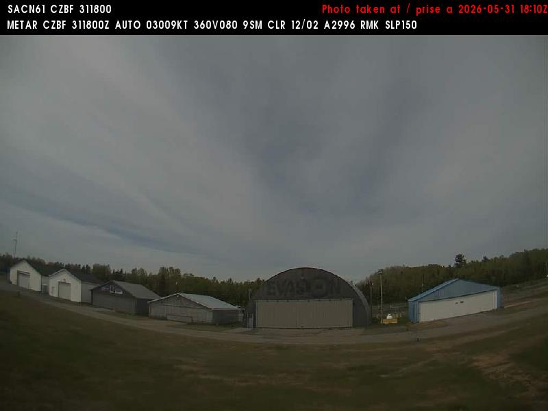 Web Cam image of Bathurst Airport (North)