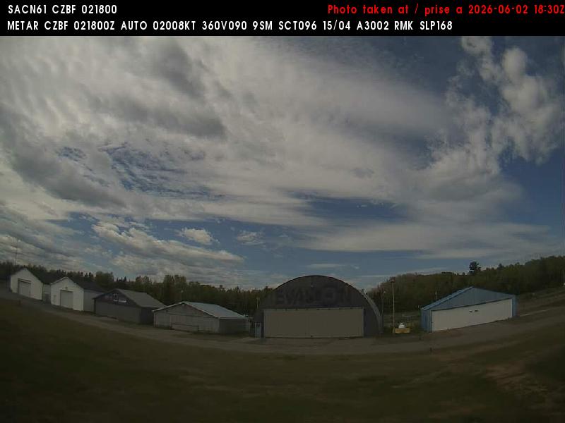 Web Cam image of Bathurst Airport (North)