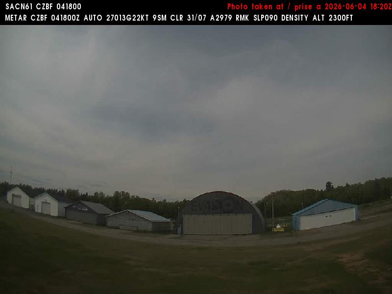 Web Cam image of Bathurst Airport (North)