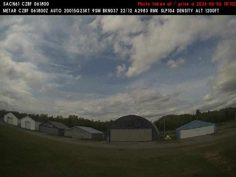 Web Cam image of Bathurst Airport (North)