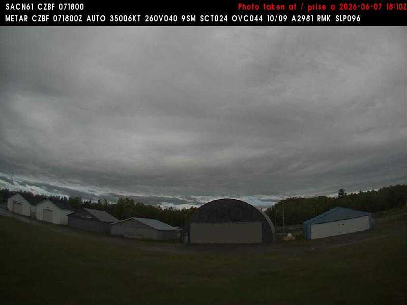 Web Cam image of Bathurst Airport (North)