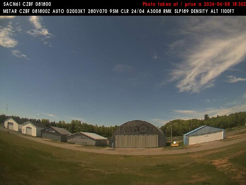 Web Cam image of Bathurst Airport (North)
