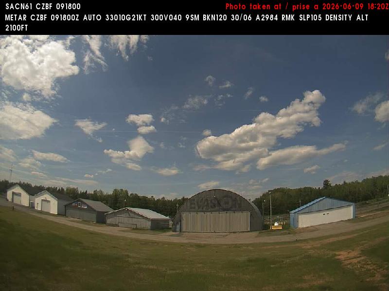 Web Cam image of Bathurst Airport (North)
