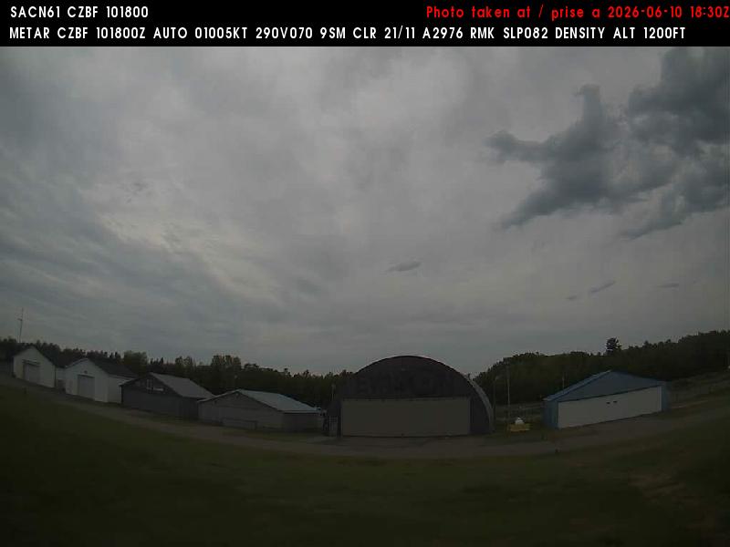 Web Cam image of Bathurst Airport (North)
