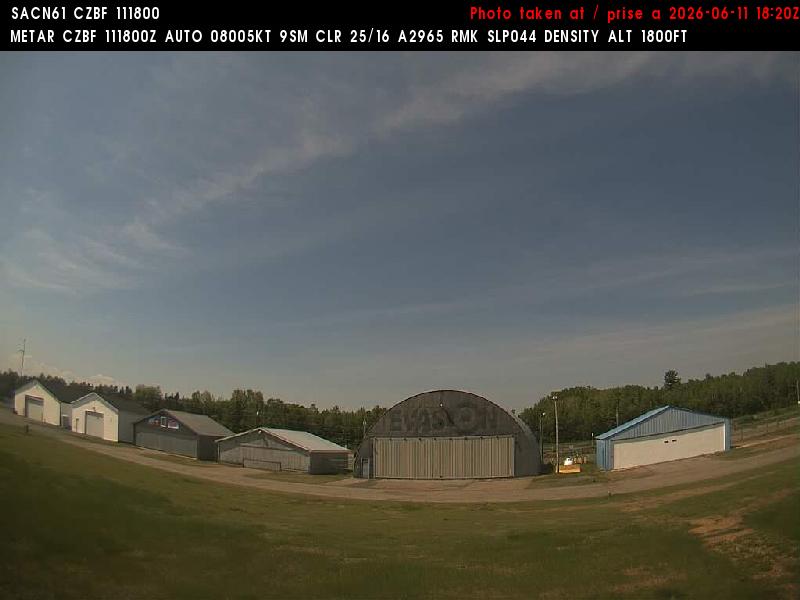 Web Cam image of Bathurst Airport (North)
