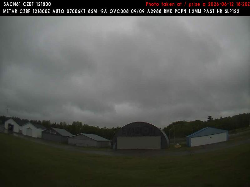 Web Cam image of Bathurst Airport (North)