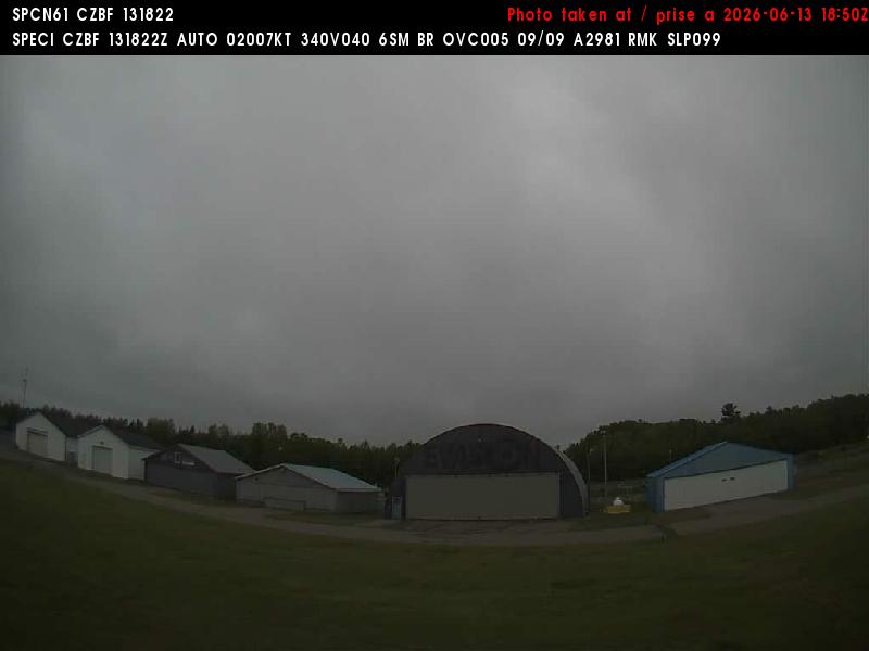 Web Cam image of Bathurst Airport (North)