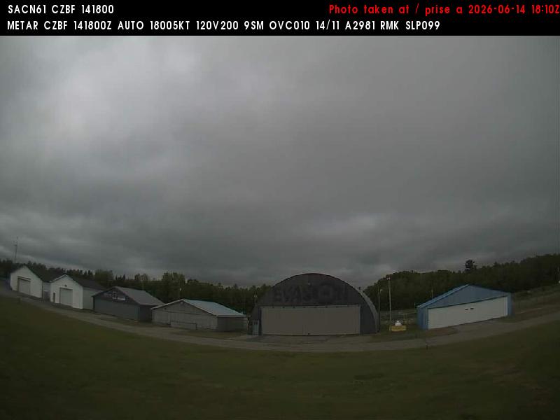Web Cam image of Bathurst Airport (North)