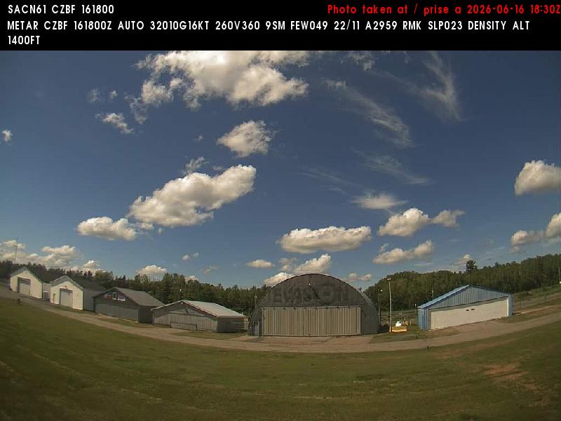Web Cam image of Bathurst Airport (North)