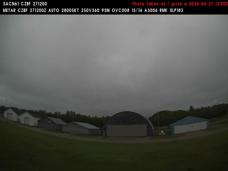 Web Cam image of Bathurst Airport (North)