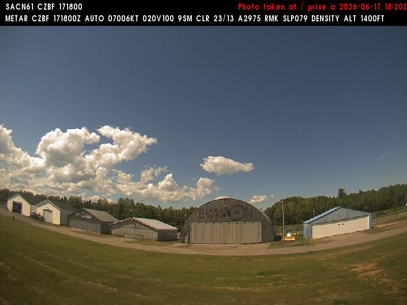 Web Cam image of Bathurst Airport (North)