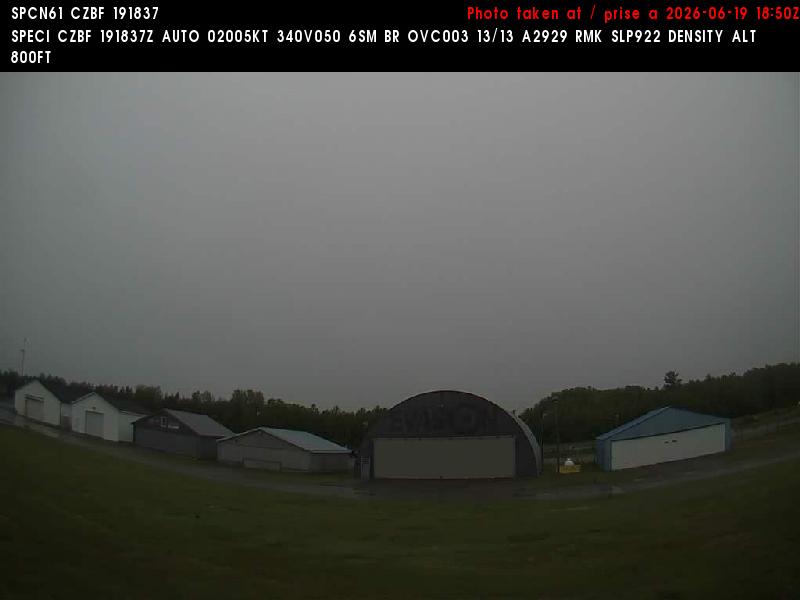 Web Cam image of Bathurst Airport (North)