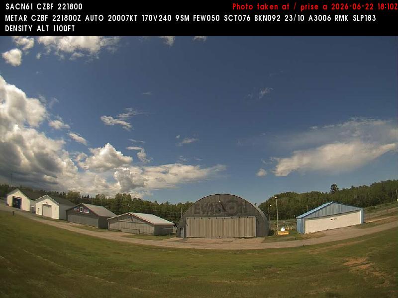 Web Cam image of Bathurst Airport (North)