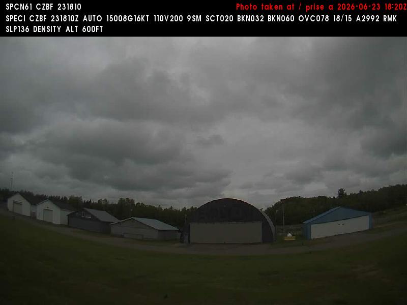 Web Cam image of Bathurst Airport (North)