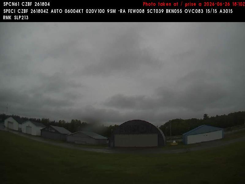 Web Cam image of Bathurst Airport (North)