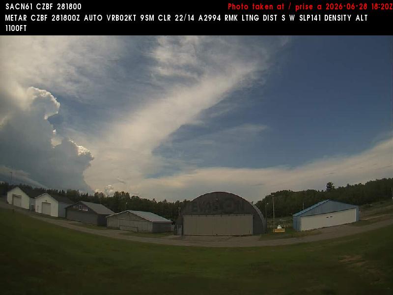 Web Cam image of Bathurst Airport (North)
