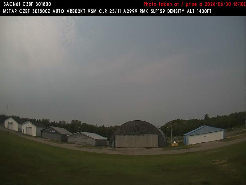 Web Cam image of Bathurst Airport (North)