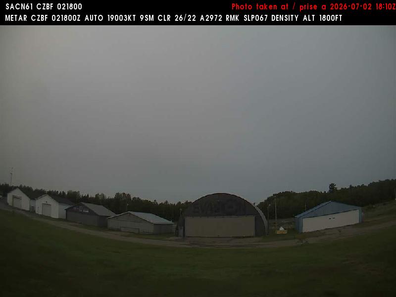 Web Cam image of Bathurst Airport (North)
