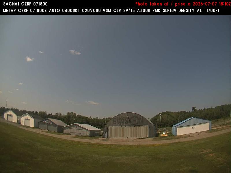 Web Cam image of Bathurst Airport (North)