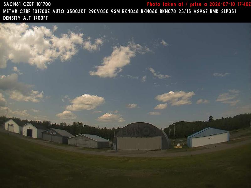 Web Cam image of Bathurst Airport (North)