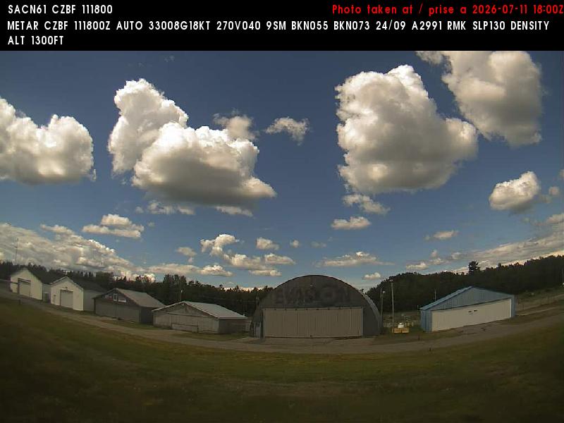 Web Cam image of Bathurst Airport (North)