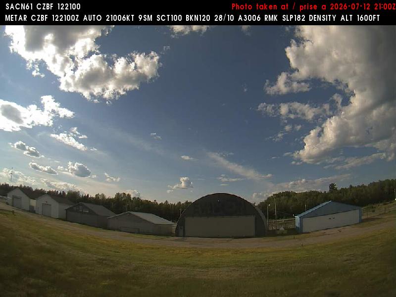 Web Cam image of Bathurst Airport (North)