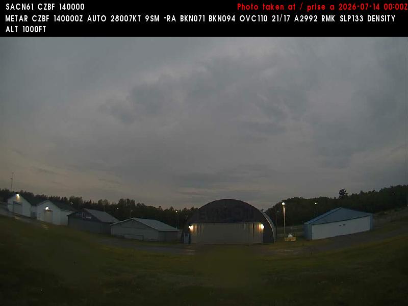 Web Cam image of Bathurst Airport (North)