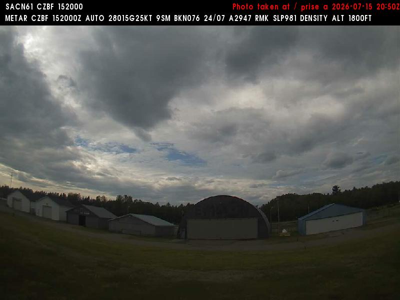 Web Cam image of Bathurst Airport (North)