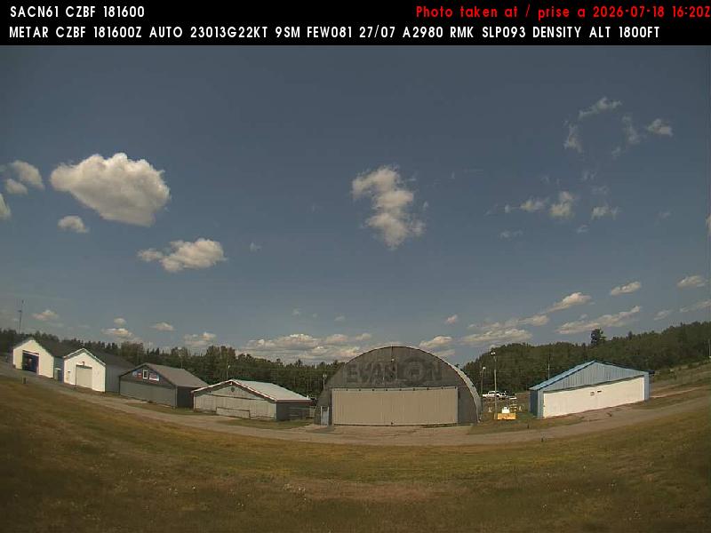 Web Cam image of Bathurst Airport (North)