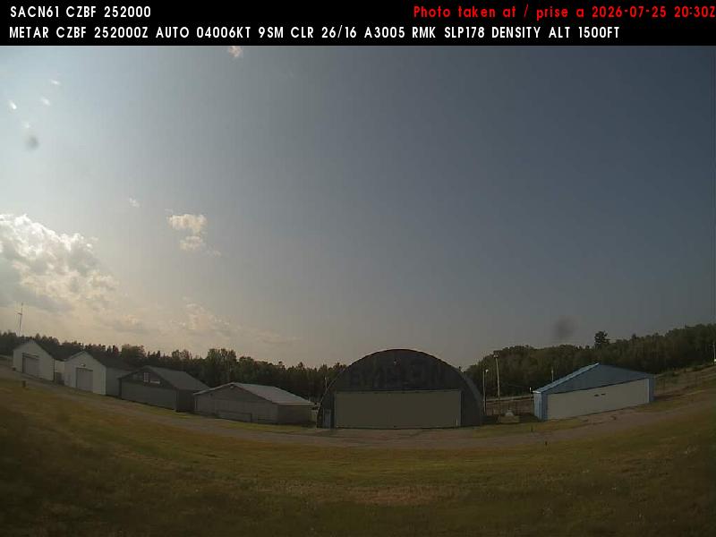Web Cam image of Bathurst Airport (North)