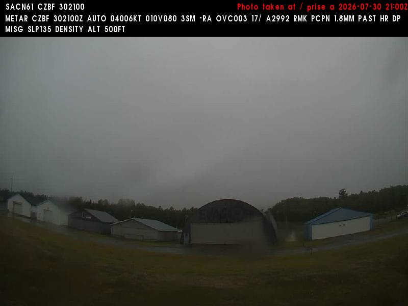 Web Cam image of Bathurst Airport (North)