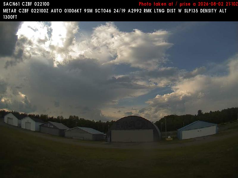 Web Cam image of Bathurst Airport (North)