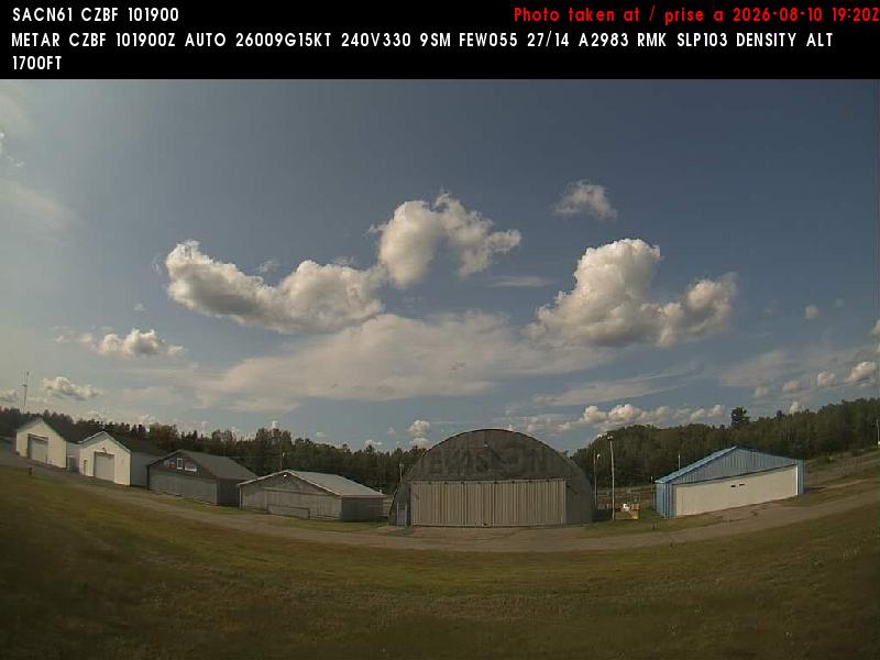 Web Cam image of Bathurst Airport (North)
