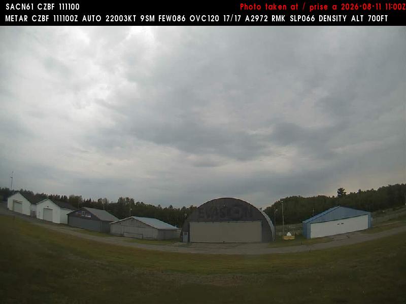 Web Cam image of Bathurst Airport (North)