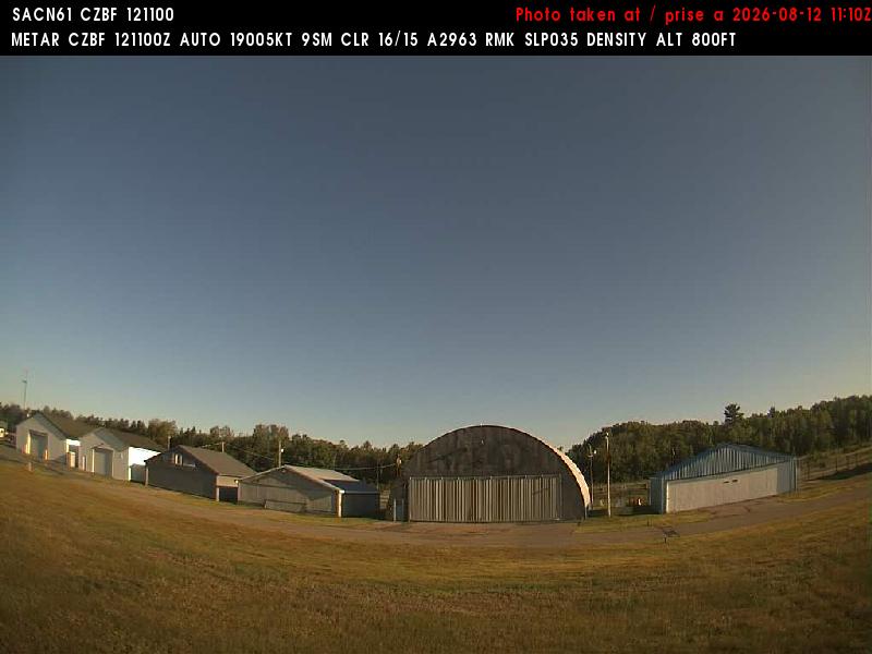 Web Cam image of Bathurst Airport (North)