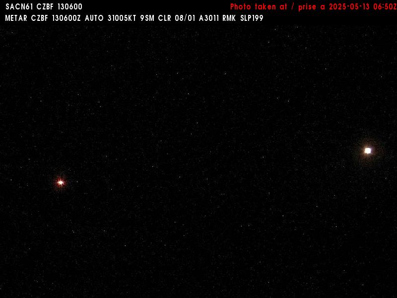 Web Cam image of Bathurst Airport (South)