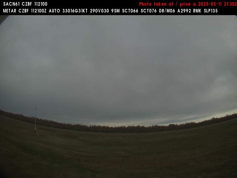 Web Cam image of Bathurst Airport (South)