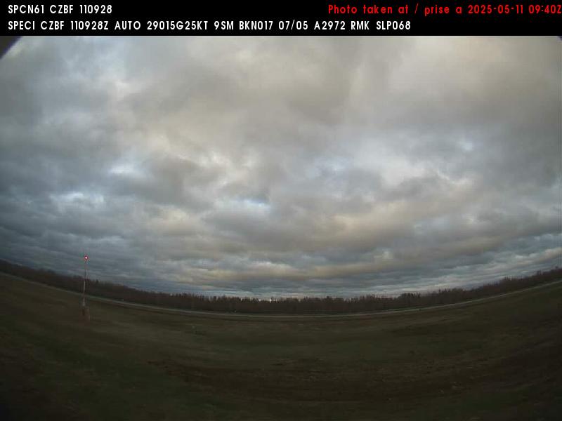 Web Cam image of Bathurst Airport (South)