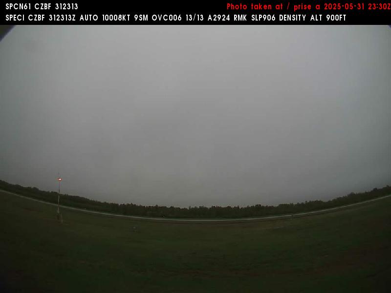Web Cam image of Bathurst Airport (South)