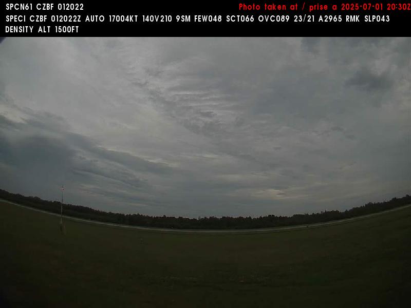 Web Cam image of Bathurst Airport (South)