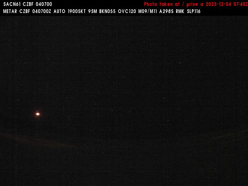 Web Cam image of Bathurst Airport (South)