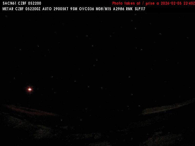 Web Cam image of Bathurst Airport (South)