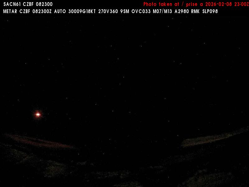 Web Cam image of Bathurst Airport (South)