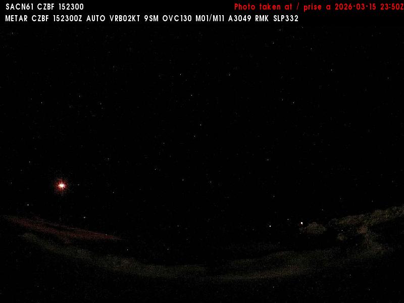 Web Cam image of Bathurst Airport (South)