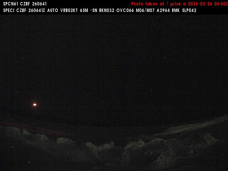 Web Cam image of Bathurst Airport (South)